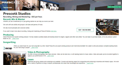 Desktop Screenshot of prescottstudios.com